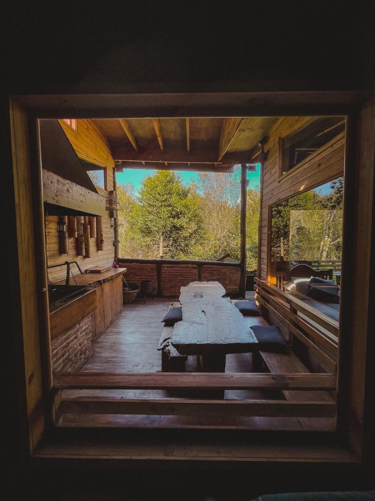 Cabanas Los Cantos Del Chucao 巴拉斯港 外观 照片